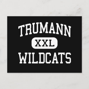 Trumann - Wildcats - High - Trumann Arkansas Postcard