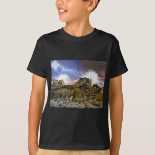 Truman's Battery by Dominic D'Andrea T-Shirt