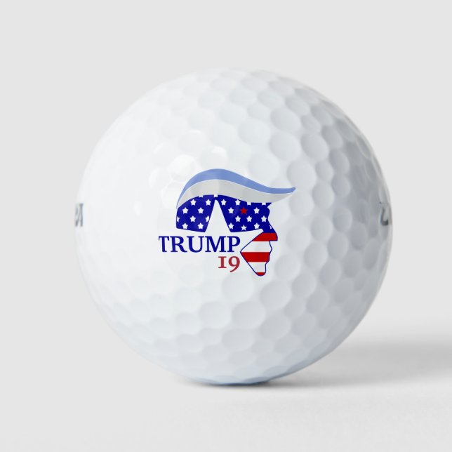 Trump19 Golf Balls (Front)