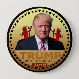 Trump 2016 10 cm round badge