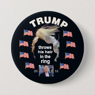 Trump 2016 7.5 cm round badge