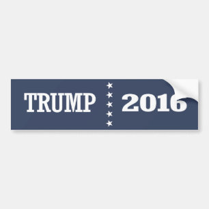 TRUMP 2016 BUMPER STICKER