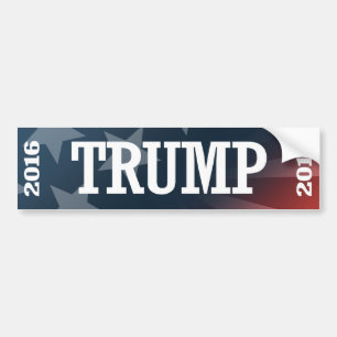TRUMP 2016 BUMPER STICKER
