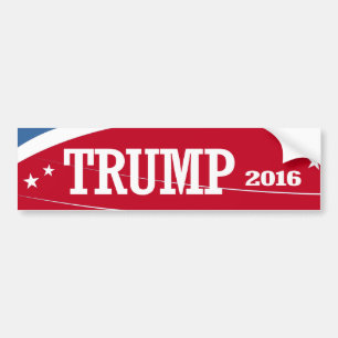 TRUMP 2016 BUMPER STICKER
