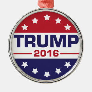 Trump 2016 metal tree decoration