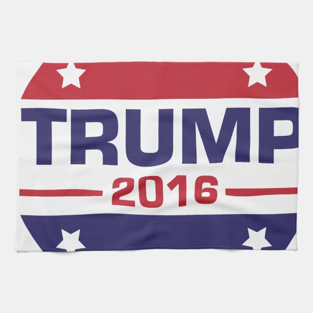 Trump 2016 tea towel (Horizontal)