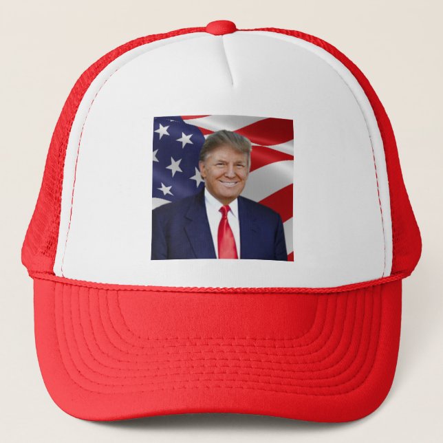 Trump 2016 trucker hat (Front)
