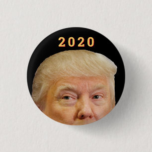 Trump 2020 3 cm round badge