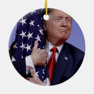 Trump 2020 4 More Years Ceramic Tree Decoration