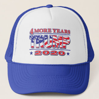 Trump 2020 4 More Years Trucker Hat