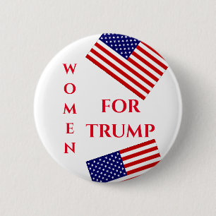 TRUMP 2020 6 CM ROUND BADGE