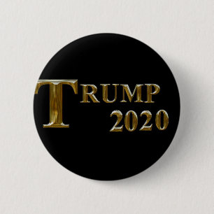 Trump 2020 6 cm round badge