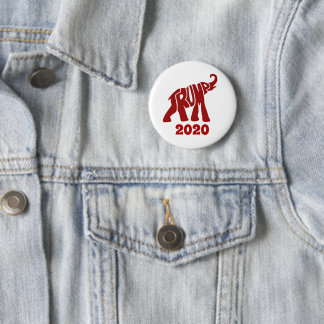 Trump 2020 6 cm round badge