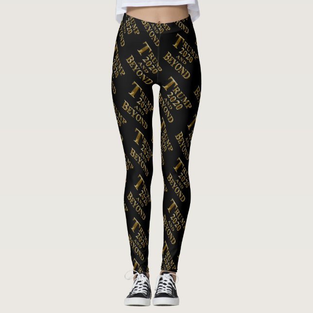 TRUMP 2020 AND BEYOND LEGGINGS (Front)