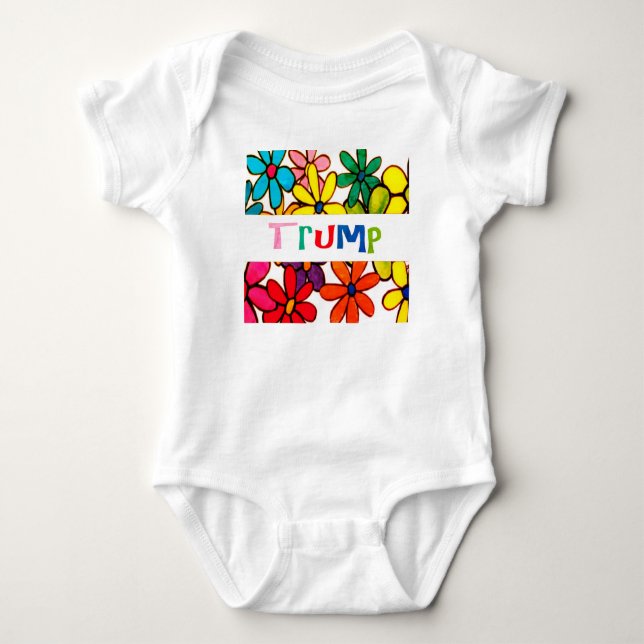 Trump 2020 baby bodysuit (Front)