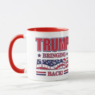 Trump 2020 Bringing America Back Mug