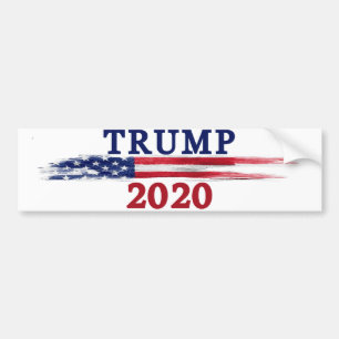 Trump 2020 bumper sticker