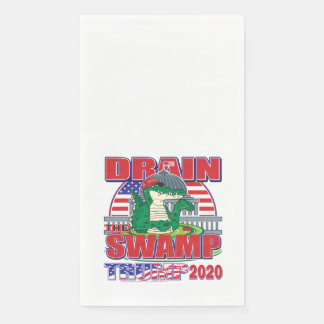 Trump 2020 Drain The Swamp Napkin