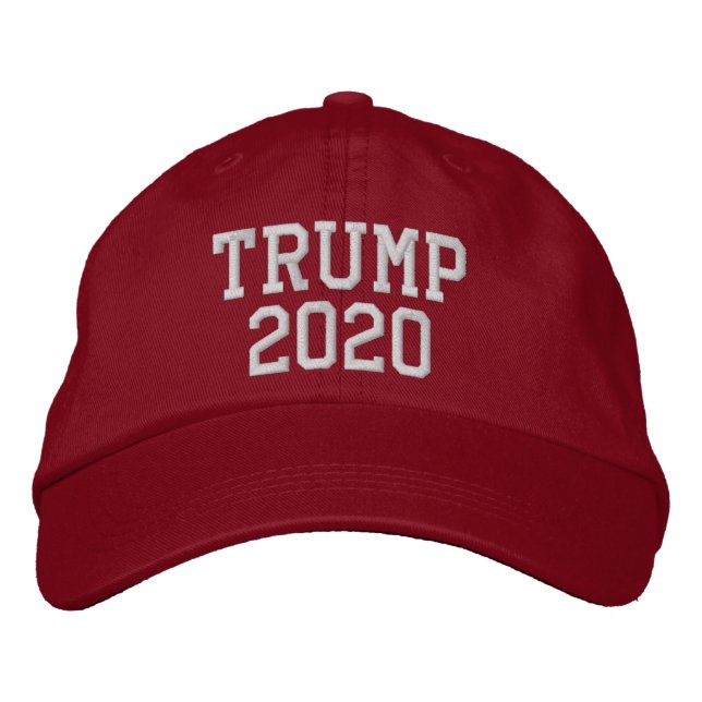 TRUMP 2020 EMBROIDERED HAT (Front)