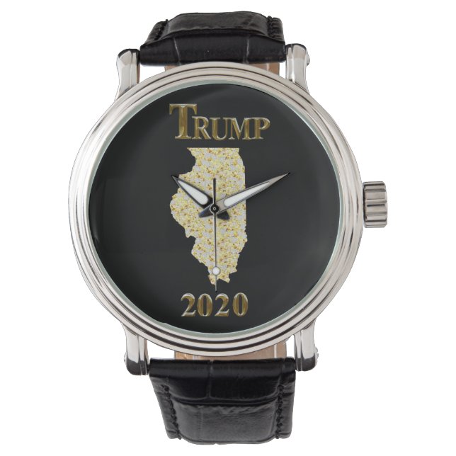 TRUMP 2020 ILLINOIS WATCH (Front)