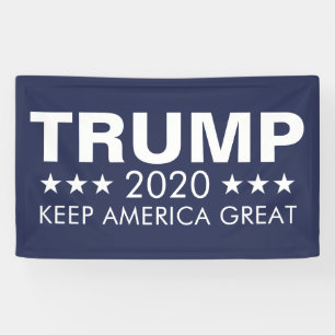 Trump 2020 Keep America Great Banner