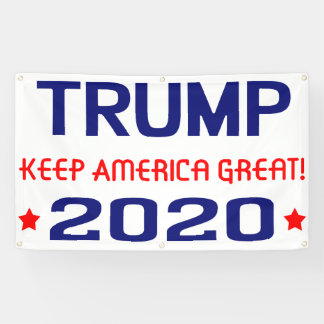 Trump 2020 Keep America Great Banner