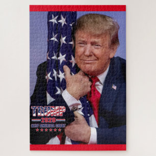 Trump 2020 Keep America Great Jigsaw Puzzle