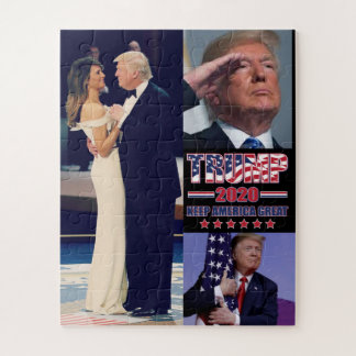 Trump 2020 Keep America Great Jigsaw Puzzle
