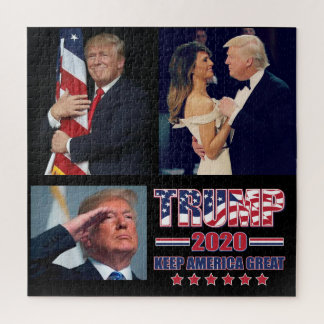 Trump 2020 Keep America Great Jigsaw Puzzle