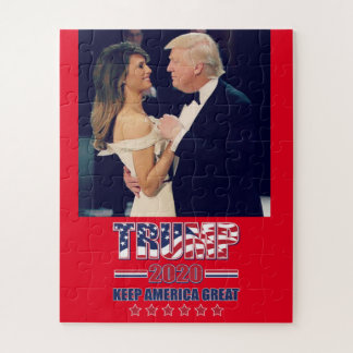 Trump 2020 Keep America Great Jigsaw Puzzle