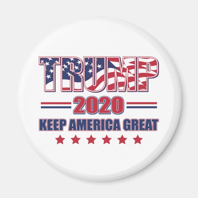 Trump 2020 Keep America Great Magnet (Front)