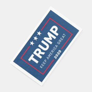 Trump 2020 Keep America Great Napkin