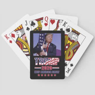 Trump 2020 Keep America Great Playing Cards