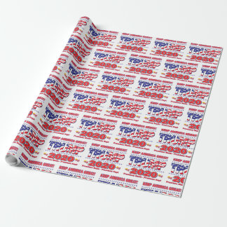 Trump 2020 Keep America Great - Promises Made Wrapping Paper