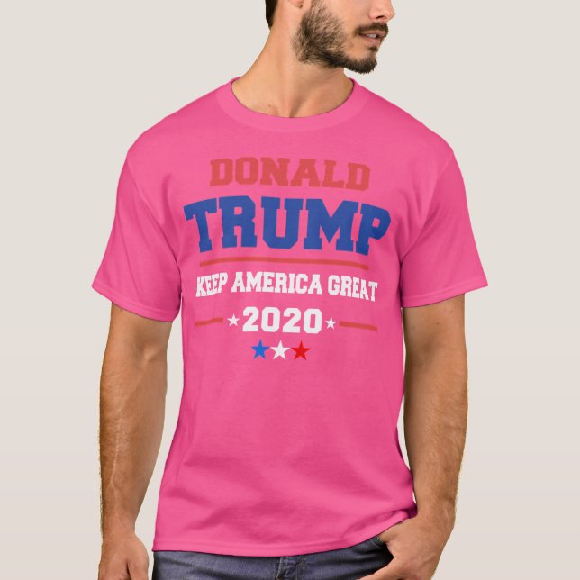 Trump 2020 Keep America Great T-Shirt (Front)