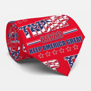 Trump 2020 Keep America Great Tie