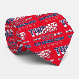Trump 2020 Keep America Great Tie