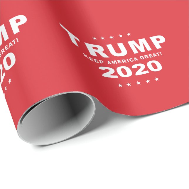 TRUMP 2020 - Keep America Great Wrapping Paper (Roll Corner)