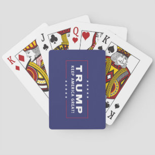 Trump 2020 playing cards