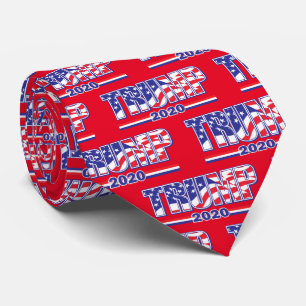 Trump 2020 Re Elect President Trump Tie