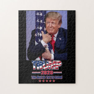 Trump 2020 The Best is Yet To Come Jigsaw Puzzle
