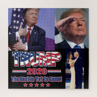 Trump 2020 The Best is Yet To Come Jigsaw Puzzle