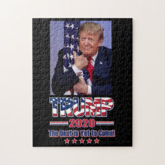 Trump 2020 The Best is Yet to Come Jigsaw Puzzle