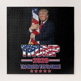 Trump 2020 The Best is Yet to Come Jigsaw Puzzle