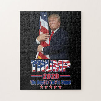 Trump 2020 The Best is yet to Come Jigsaw Puzzle