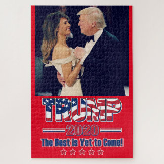 Trump 2020 The Best is Yet to Come Jigsaw Puzzle
