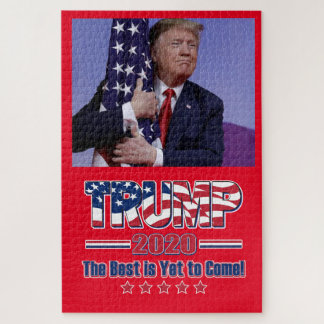 Trump 2020 The Best is Yet to Come Jigsaw Puzzle