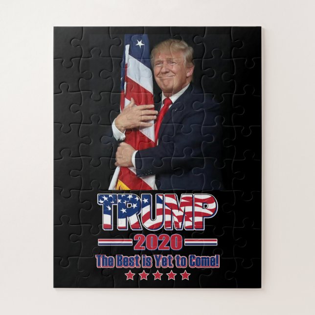 Trump 2020  - The Best is yet to Come Jigsaw Puzzle (Vertical)
