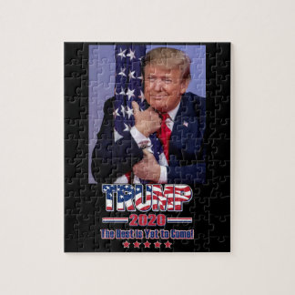 Trump 2020 The Best is Yet to Come Jigsaw Puzzle