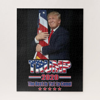 Trump 2020 The Best is Yet to Come Jigsaw Puzzle